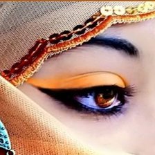 Схема вышивки «взгляд»