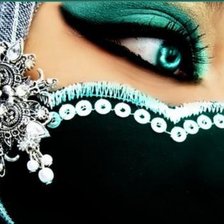 Схема вышивки «взгляд»