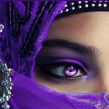 Схема вышивки «взгляд»