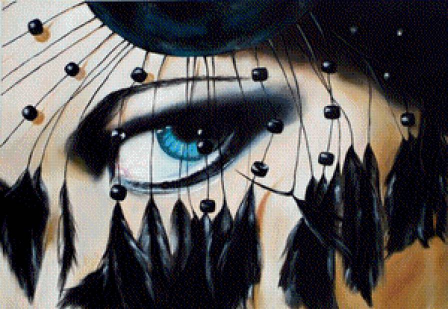 Взгляд - взгляд, женщина - предпросмотр