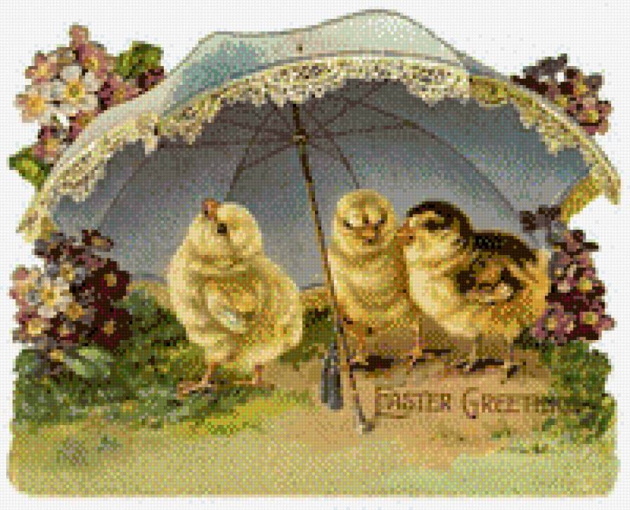 ретро открытка - ретро открытка - предпросмотр