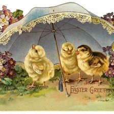 Схема вышивки «ретро открытка»