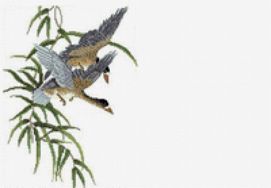 триптих 1 гуси-лебеди - предпросмотр