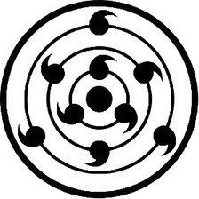 Схема вышивки «Шаринган»