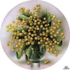 Схема вышивки «Мимоза»