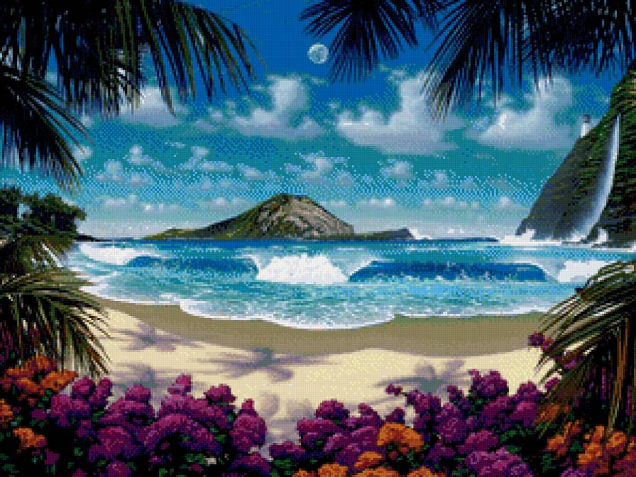 морской прибой - прибой, пейзаж, море - предпросмотр