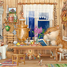 Схема вышивки «посиделки»