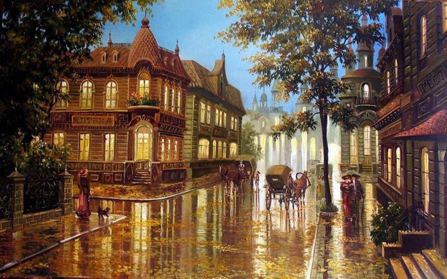 №599674 - дождь, город - оригинал