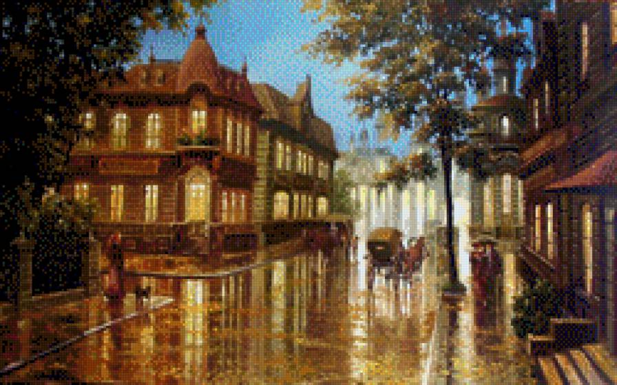 №599674 - дождь, город - предпросмотр