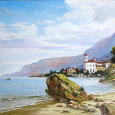 Схема вышивки «в спокойно гавани»