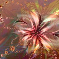 Схема вышивки «цветок»