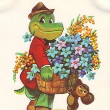 Схема вышивки «Открытка 7»