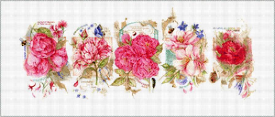 Цветы.Акварель - цветы, акварель, букеты, джен харбон, живопись - предпросмотр