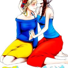 Схема вышивки «Украина и Россия»