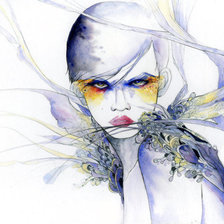 портрет девушки