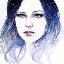 Схема вышивки «портрет»