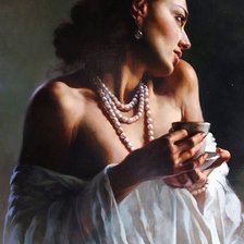 Схема вышивки «женский образ»