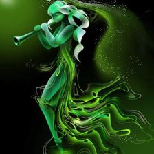 Схема вышивки «Музыка природы»