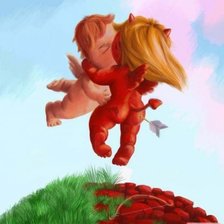 Схема вышивки «Любовь»