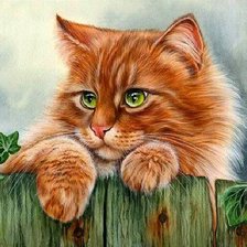 Схема вышивки «кузя»