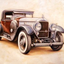 Схема вышивки «Авто»