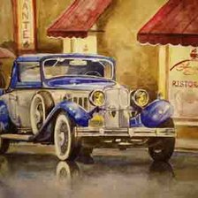 Схема вышивки «Авто»