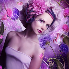 Схема вышивки «фея»