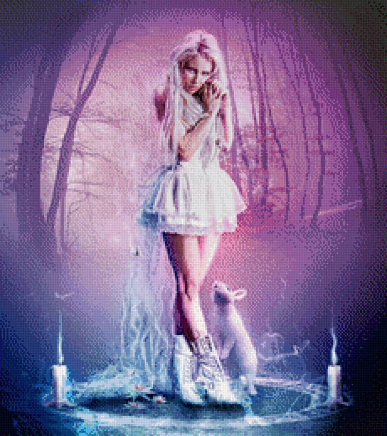 магия - девушка, сказка - предпросмотр