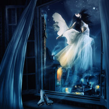 Схема вышивки «фея»