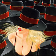 Схема вышивки «Дождь»