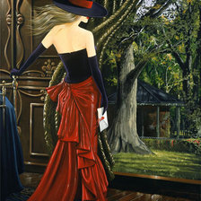 Схема вышивки «Красота женщины»