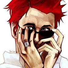 Схема вышивки «Мэтт Беллами»