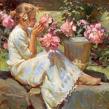 Схема вышивки «лето»