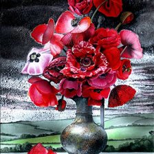 Схема вышивки «букет»