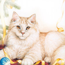 Схема вышивки «Коты.»