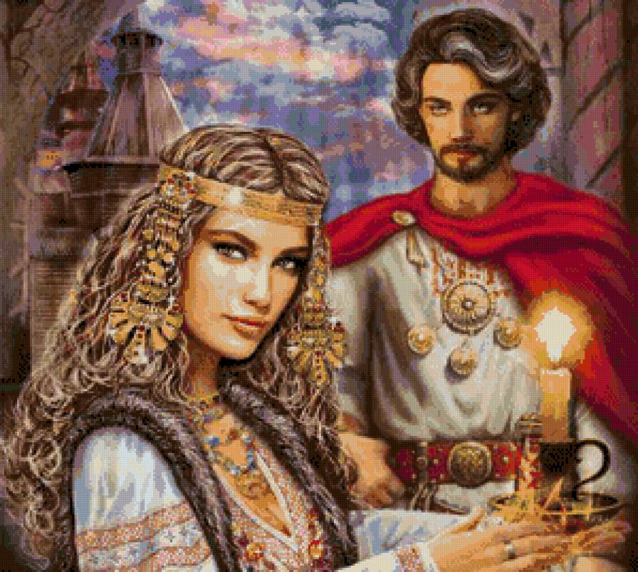 Святорада Медовая - красавица, девушка, пара - предпросмотр