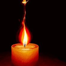 Схема вышивки «свеча»