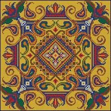 Схема вышивки «подушка»