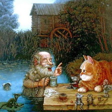 Схема вышивки «Леший»