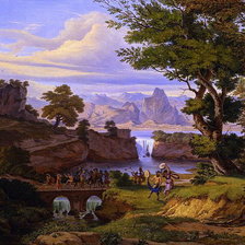 Схема вышивки «Праздник»