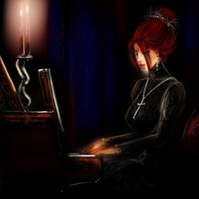 Схема вышивки «Красота женщины»