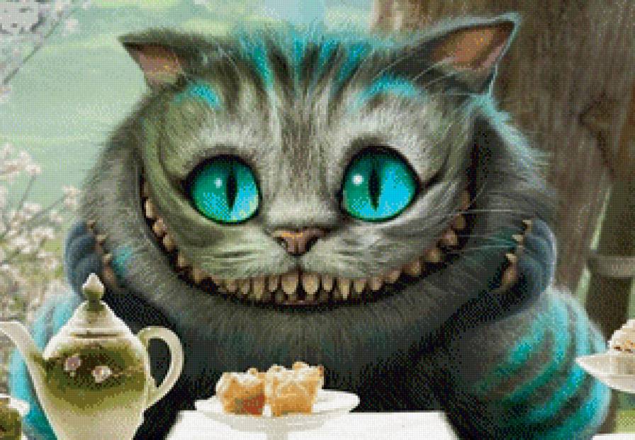 Чеширский кот - кот, чеширский - предпросмотр