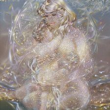 Схема вышивки «Мать и дитя»