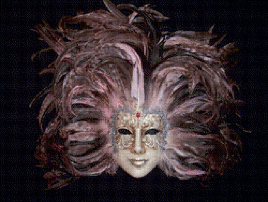 Венецианская маска - мистика, маскарад - предпросмотр