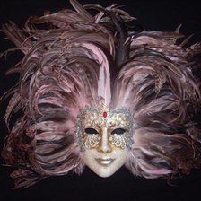 Схема вышивки «Венецианская маска»