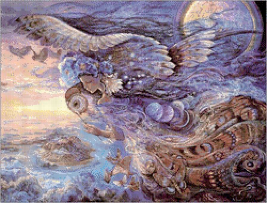 Королева ночи - знаменитые художники, фэнтези - предпросмотр