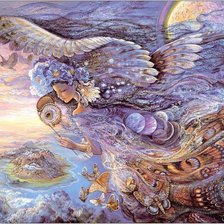 Схема вышивки «Королева ночи»