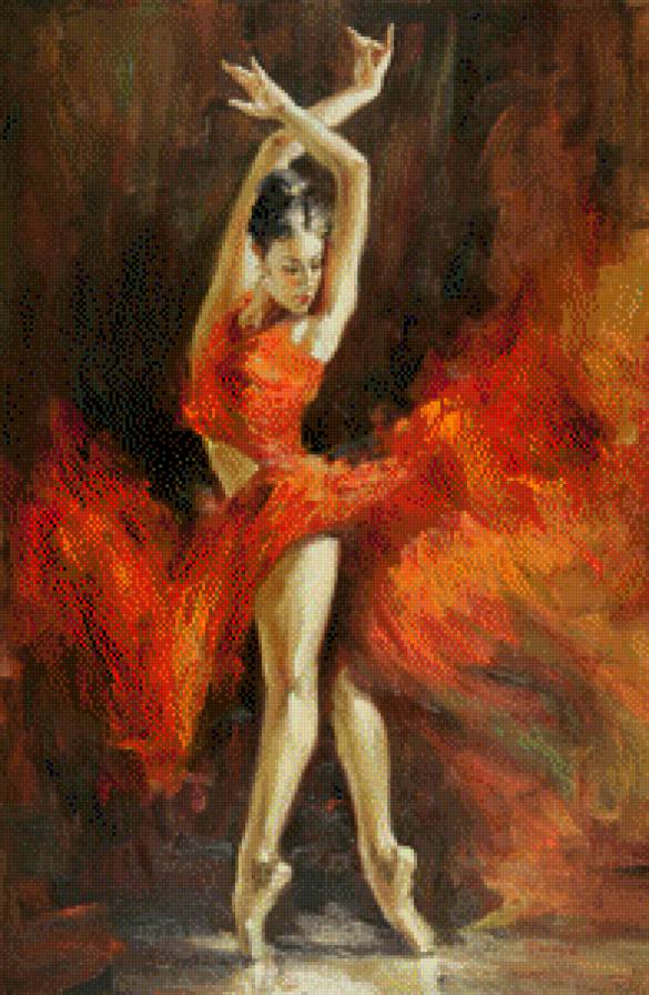 танцовщица - девушка, танец - предпросмотр