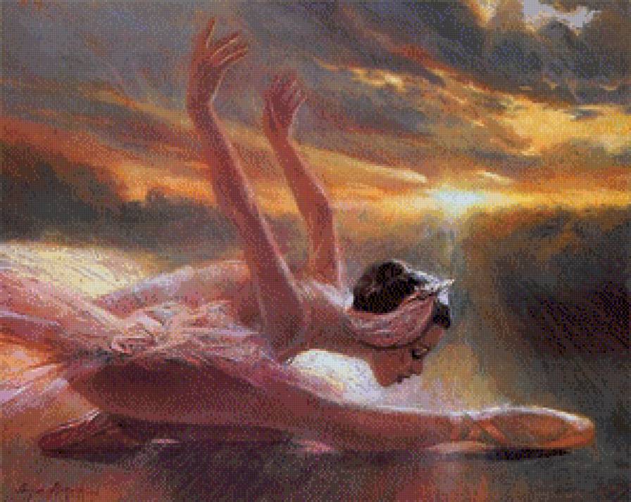 "лебедь" - танец, женщины, балерина - предпросмотр