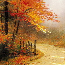 Схема вышивки «Осень»